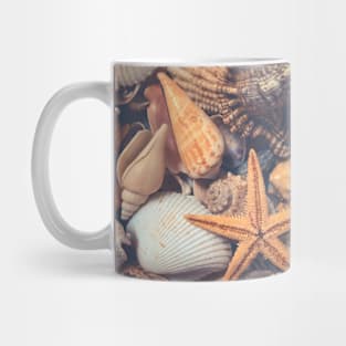 Summer Sea Seashell Starfish Travel Relax Mug